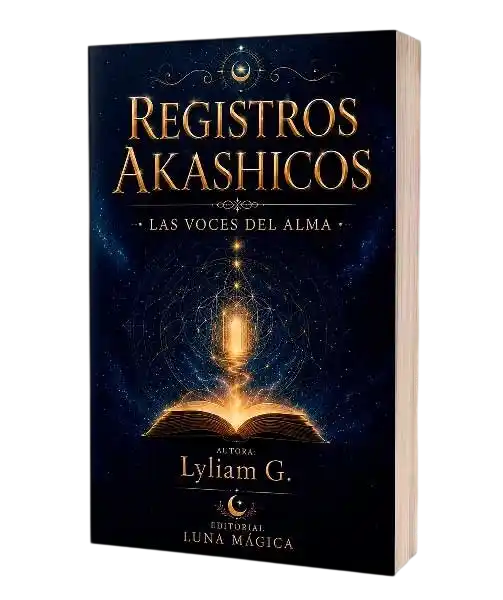 Portada del libro Registros Akáshicos: Las Voces del Alma, de Lyliam G.